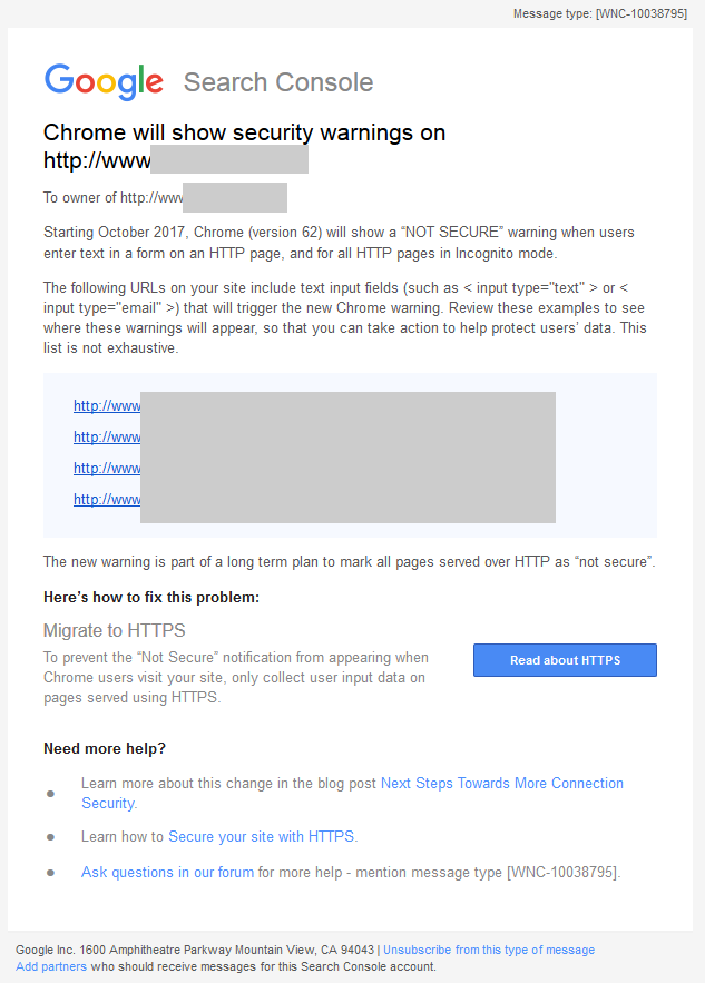 google-HTTP-warning-notice
